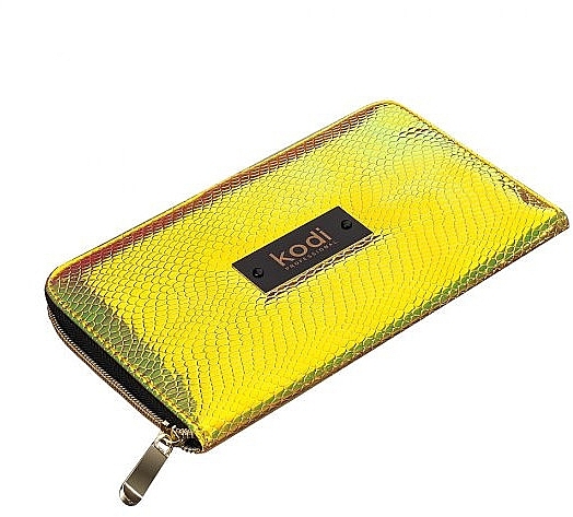 Brush Case #4, with zipper, gold - Kodi Professional — photo N3