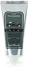 Fragrances, Perfumes, Cosmetics Men Hand Cream - Manufaktura Men Hand Cream