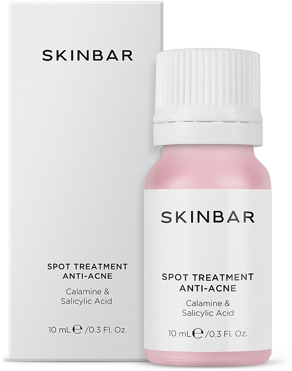 Calamine and Salicylic Acid Anti-Inflammatory Local Face Serum - SKINBAR Calamine & Salicylic Acid Soothing Spot — photo N1