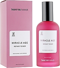 Fragrances, Perfumes, Cosmetics Anti-Wrinkle, Anti-Age Restoring Toner - Thank You Farmer Miracle Age Tooner