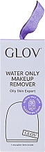 Fragrances, Perfumes, Cosmetics Makeup Remover Glove, purple - Glov Expert Oily and Mixed Skin