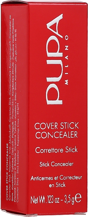 Mattifying Stick-Corrector - Pupa Cover Stick Concealer — photo N1