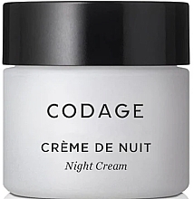 Fragrances, Perfumes, Cosmetics Night Face Cream - Codage Night Cream