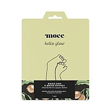 Fragrances, Perfumes, Cosmetics Regenerating Foot Mask with Shea Butter and Cupuacu Oil - Moee Hello Glow Regenerating Foot Mask Shea Butter & Cupuacu Butter