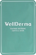 Fragrances, Perfumes, Cosmetics Tea Tree Sheet Mask - Wellderma Teatree Trouble Care Ampoule Mask