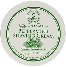 Shaving Cream "Mint" - Taylor of Old Bond Street Shaving Cream — photo N4