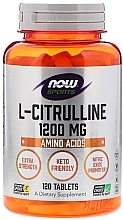 Dietary Sipplement "L-Citrulline", 1200mg - Now Foods L-Citrulline Tabs — photo N2