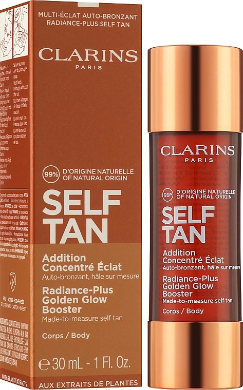 Self-Tan Body Concentrate - Clarins Radiance-Plus Golden Glow Body Booster — photo N2