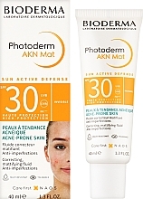 Mattifying Fluid - Bioderma Photoderm AKN Mat SPF30 — photo N2