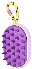 Fragrances, Perfumes, Cosmetics Scalp Massager Brush, purple - Beter On The Go Massage Brush