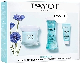 Fragrances, Perfumes, Cosmetics Set - Payot Hydra 24+ Moisturizing Ritual (f/cr/50ml + essence/125ml + f/mask/15ml)