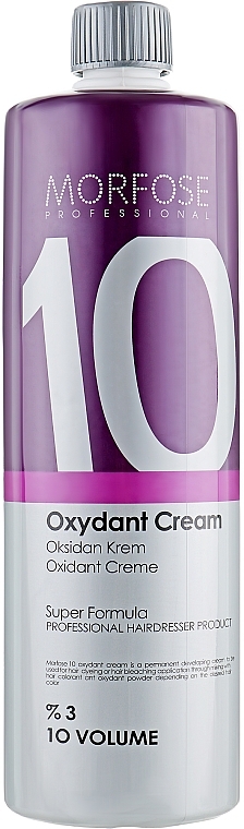 Oxidant Cream 3% - Morfose 10 Oxidant Cream Volume 10 — photo N1