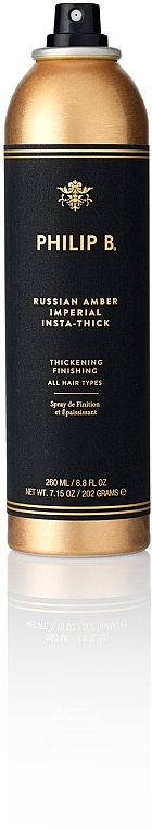 Thickening Hair Spray - Philip B Russian Amber Imperial Insta-thick Spray — photo N1