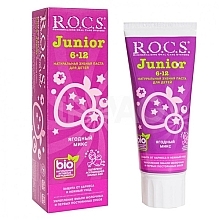 Fragrances, Perfumes, Cosmetics Berry Mix Toothpaste - R.O.C.S. Junior