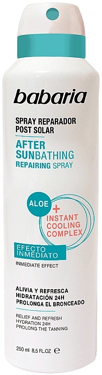 After Sunbathing Reparing Spray - Babaria After Sunbathing Reparing Spray — photo N1