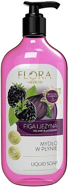 Fig & Blackberry Liquid Soap - Vis Plantis Flora Liquid Soap — photo N1