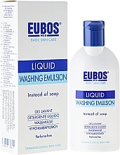 Fragrances, Perfumes, Cosmetics Shower Emulsion - Eubos Med Basic Skin Care Liquid Washing Emulsion