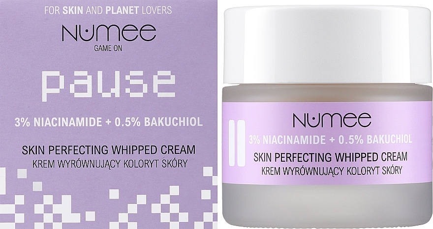 Whipped Cream Face Cream - Numee Game On Pause Skin Perfecting Whipped Cream — photo N2