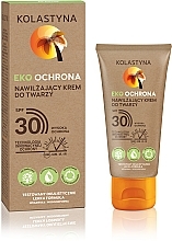 Fragrances, Perfumes, Cosmetics Facial Sunscreen - Kolastyna Eco Protection Face Cream Spf 30