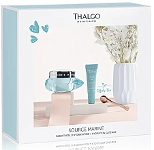 Fragrances, Perfumes, Cosmetics Set - Thalgo Source Marine Hydrating Ritual Pack (f/cr/50ml + eye/cr/10ml + roller)