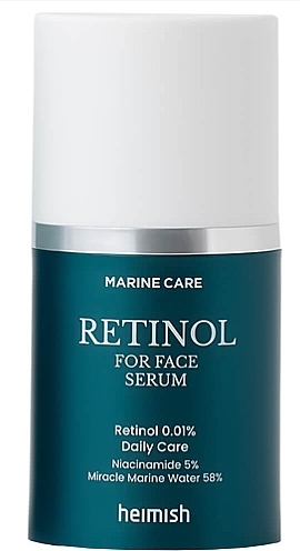 Anti-Aging Serum with Retinol & 5% Niacinamide - Heimish Marine Care Retinol For Face Serum — photo N1