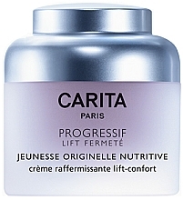 Fragrances, Perfumes, Cosmetics Nourishing Rejuvenating Face Cream - Carita Progressif Lift Fermete Jeunesse Originelle Nutritive