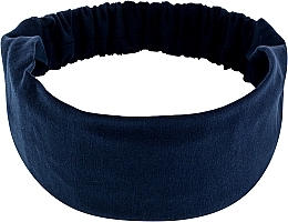 Fragrances, Perfumes, Cosmetics Headband "Knit Classic", straight, dark-blue - MAKEUP Hair Accessories