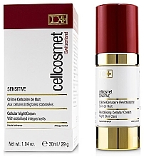 Fragrances, Perfumes, Cosmetics Cellular Night Cream for Sensitive Skin - Cellcosmet Sensitive Night Cream