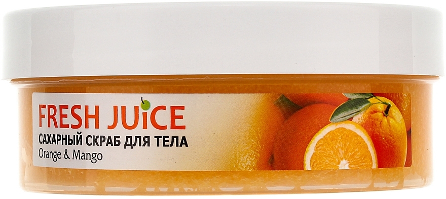 Sugar Body Scrub - Fresh Juice Orange and Mango — photo N5