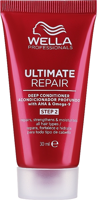 GIFT! Conditioner for All Hair Types - Wella Professionals Ultimate Repair Deep Conditioner With AHA & Omega-9 — photo N1