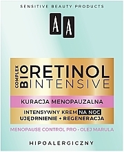 Fragrances, Perfumes, Cosmetics Intensive Firming and Regenerating Night Cream - AA Retinol Intensive Cream