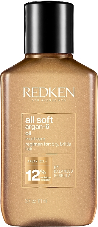 Hair Argan Oil - Redken All Soft Argan-6 Oil — photo N1