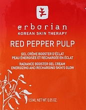 GIFT! Face Gel Cream - Erborian Red Pepper Pulp (sample) — photo N4