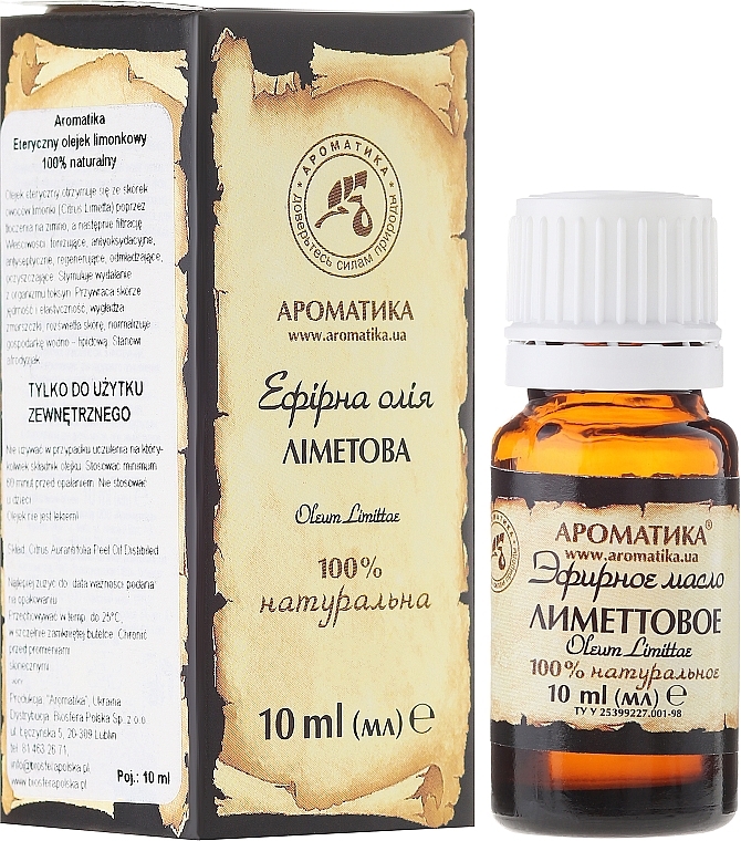 Essential Oil "Sweet Limetta" - Aromatika — photo N1