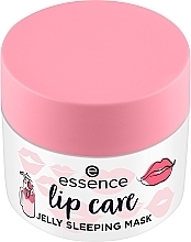 Night Lip Mask 'Strawberry Milk Cocktail' - Essence Lip Care Stewberry Milkshake Jelly Sleeping Mask — photo N1