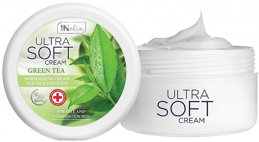 Normalizing Face & Body Cream - Revers Inelia Green Tea Normalizing Face & Body Cream — photo N1