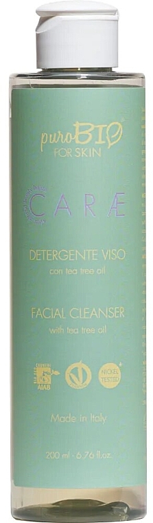 Facial Cleanser with Tea Tree Oil - PuroBio Cosmetics Facial Cleanser — photo N1