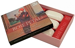 Fragrances, Perfumes, Cosmetics Berkeley Square Rose Petal 1920 - Set (soap/3x100g)