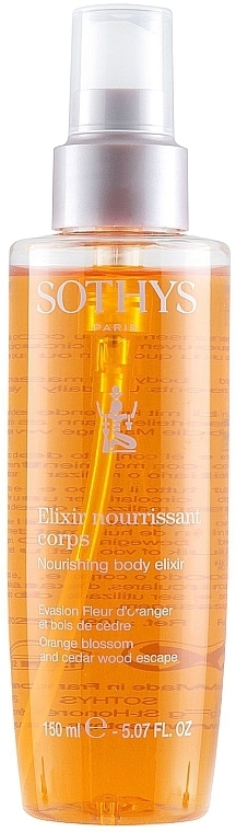 Rich Orange & Cedar Body Elixir - Sothys Nourishing Body Elixir Orange Blossom And Cedar Escape — photo N2