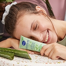 Face Scrub "Aloe Vera and Iris" - Nivea Purify Rice Scrub — photo N2