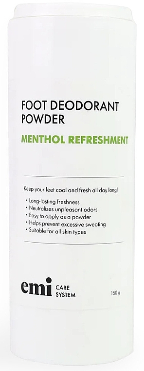 Foot Deodorant - Emi Foot Deodorant Powder — photo N1