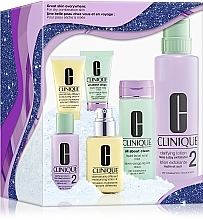 Fragrances, Perfumes, Cosmetics Set, 6 products - Clinique Great Skin Everywhere: For Dry Combination Skin