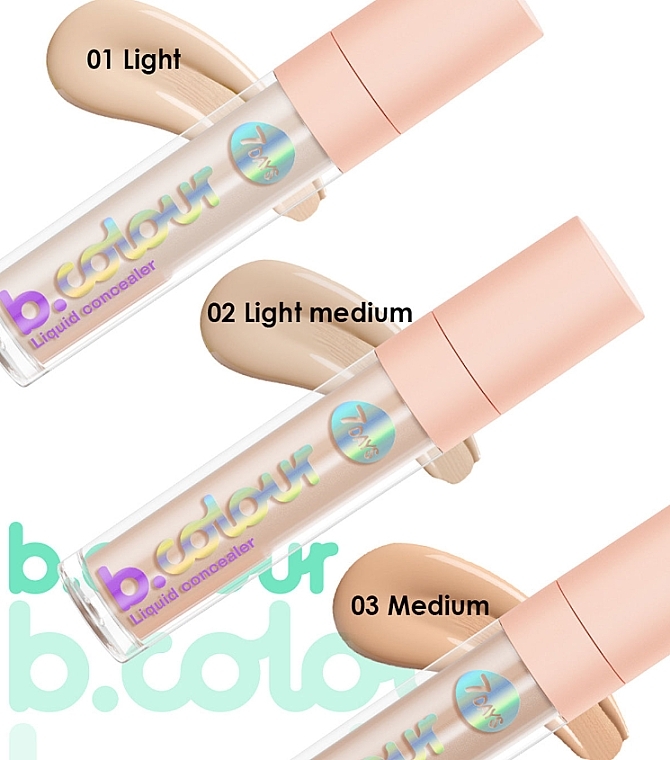 Liquid Concealer - 7 Days B.Colour Liquid Concealer — photo N2