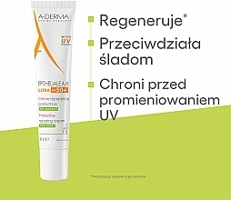 Repairing Cream - A-Derma Epitheliale A.H Ultra SPF50 Protective Repairing Cream — photo N5