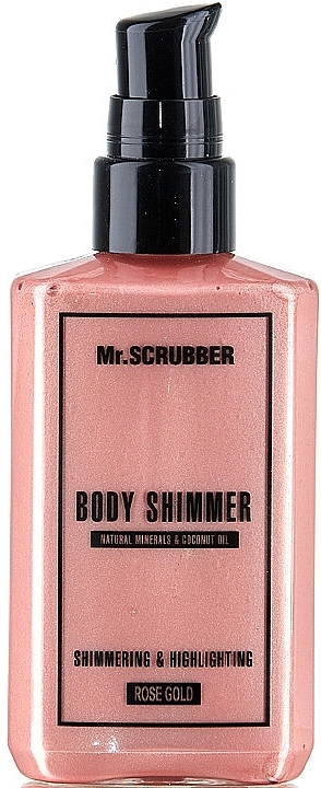 Body Shimmer - Mr.Scrubber Body Shimmer Rose Gold — photo N1