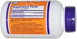 Red Yeast Rice, 600mg, capsules - Now Foods Red Yeast Rice, 600mg — photo N3