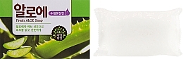 Fragrances, Perfumes, Cosmetics Face & Body Soap with Aloe Extract - Mukunghwa Fresh Aloe Soap