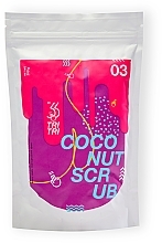 Fragrances, Perfumes, Cosmetics Anti-Cellulite Body Scrub 'Coconut' - Tri Tri Coconute Scrab 03