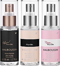 Fragrances, Perfumes, Cosmetics Mauboussin For Her Threesome Set - Set (b/spray 3 x 50 ml)