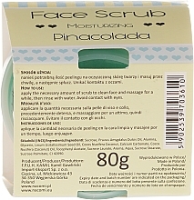 Face & Lip Moisturizing Scrub - Nacomi Moisturizing Face&Lip Scrub Pinacolada — photo N7